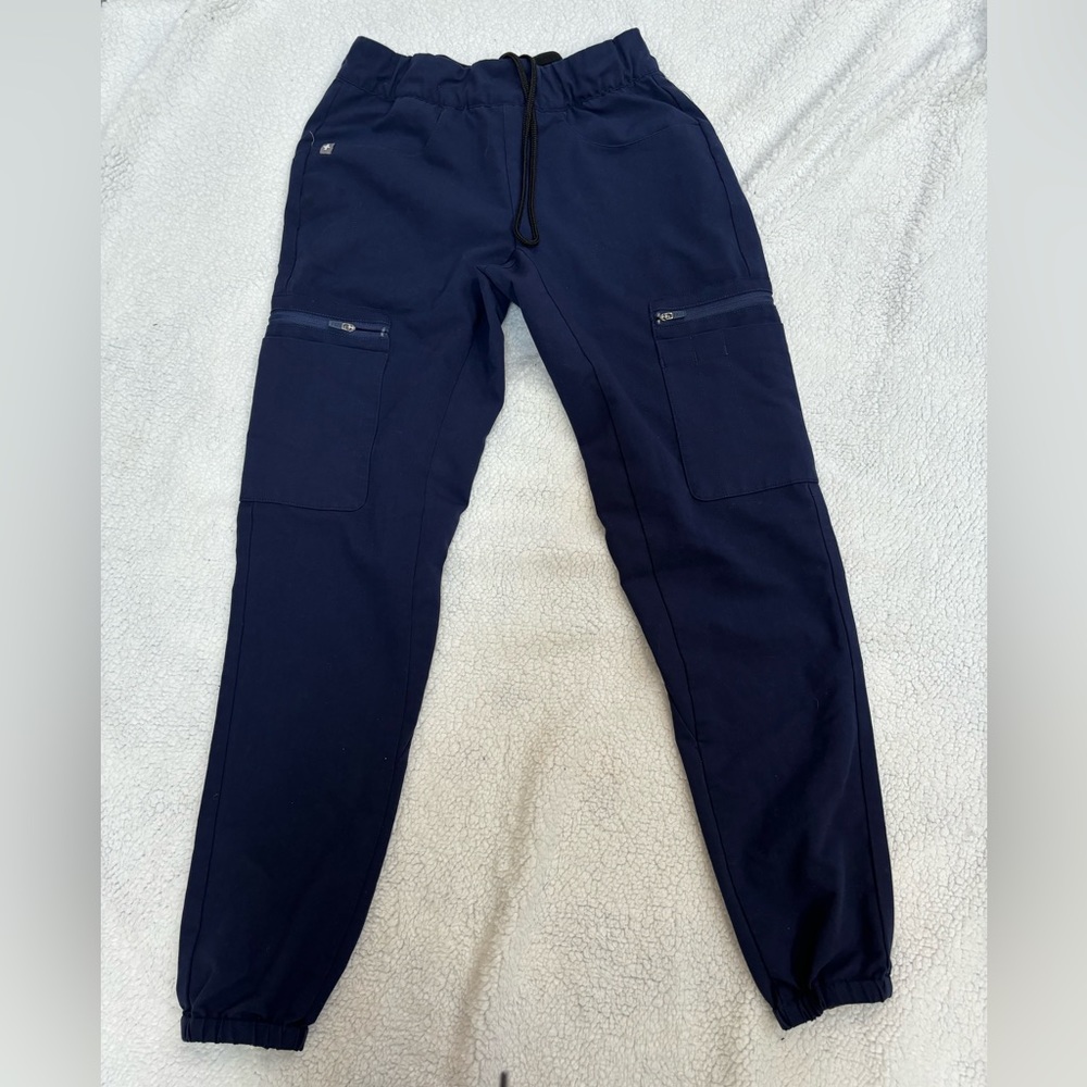 Figs Jogger Scrubs - NAVY - XXS
